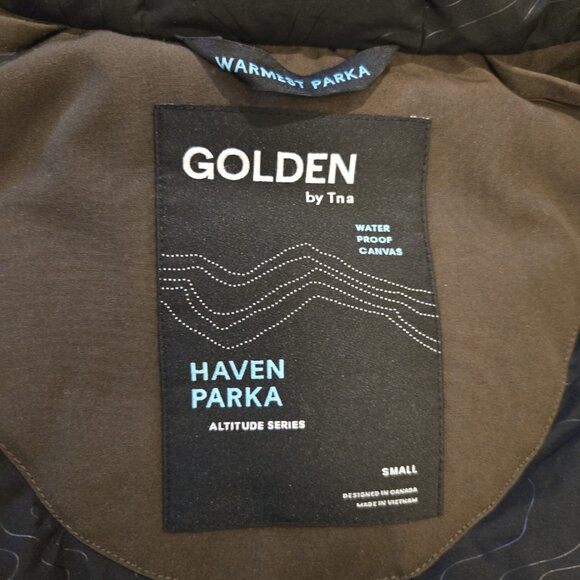 Aritzia TNA Golden Haven Parka | Altitude Series | Article # 64466 | Size S - Picture 4 of 7